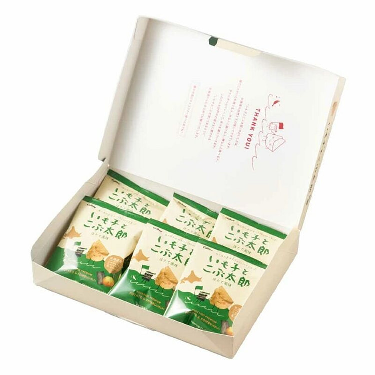 Japan Calbee Hokkaido Flavored Potato Chips 6 Bags