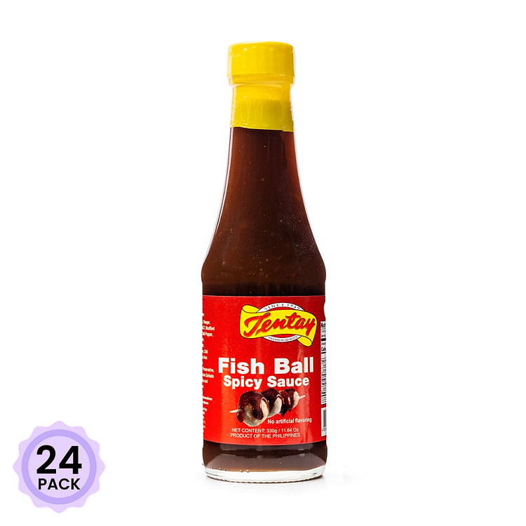 Tentay Fishball Spicy Sauce 11.64 oz*24 pack