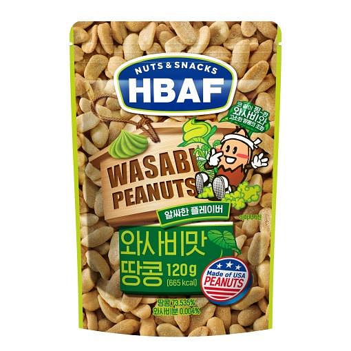 HBAF Korean Style Peanuts: Wasabi
