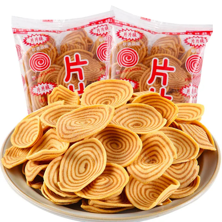 Teochew Cat-Ear Crunchy Snack,10 bags 180 g