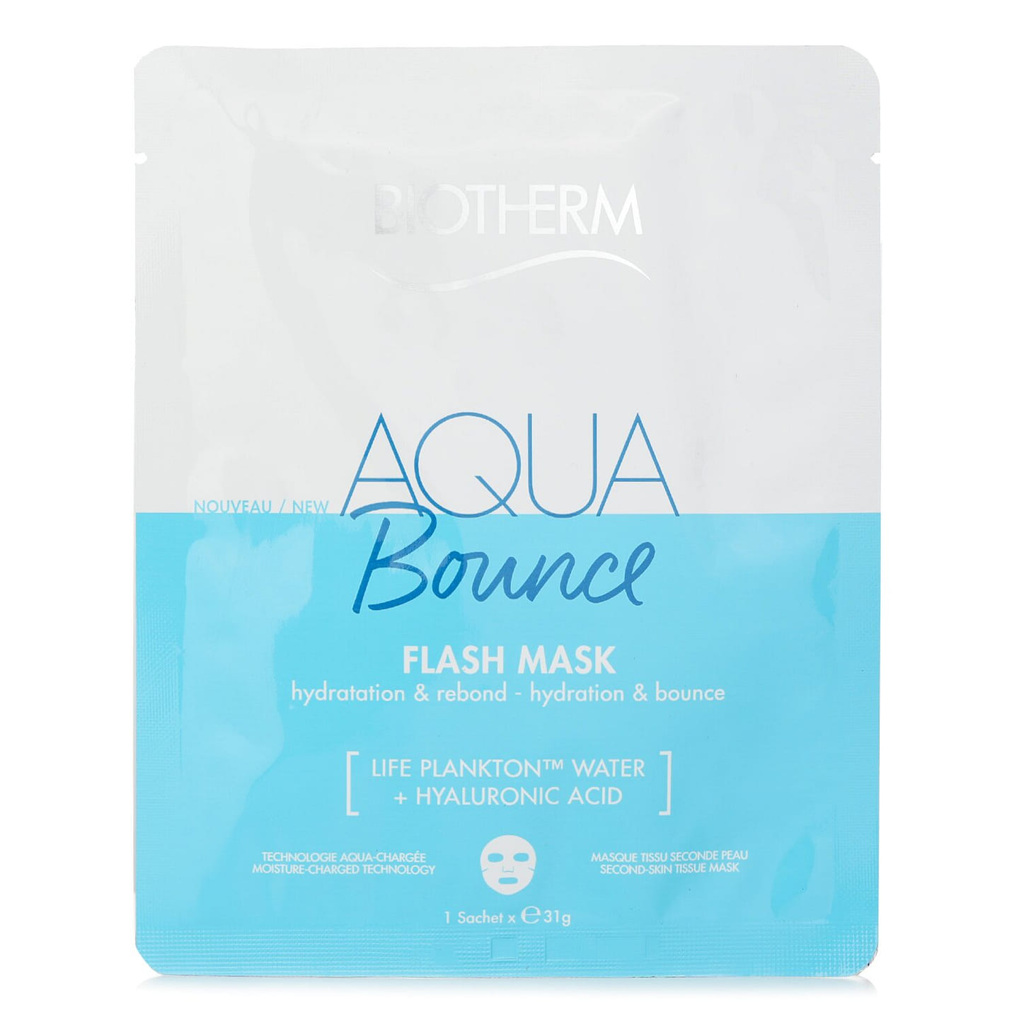 Biotherm Aqua Bounce Flash Mask 1sachet 1 each