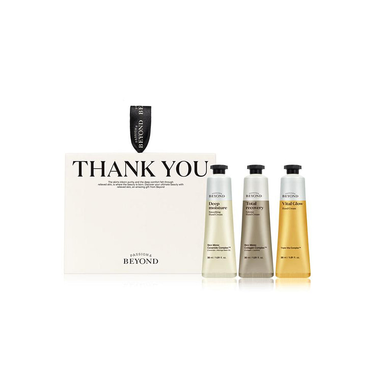 BEYOND Hand Cream Gift 3PC Set(Thank You Edition) 1 case