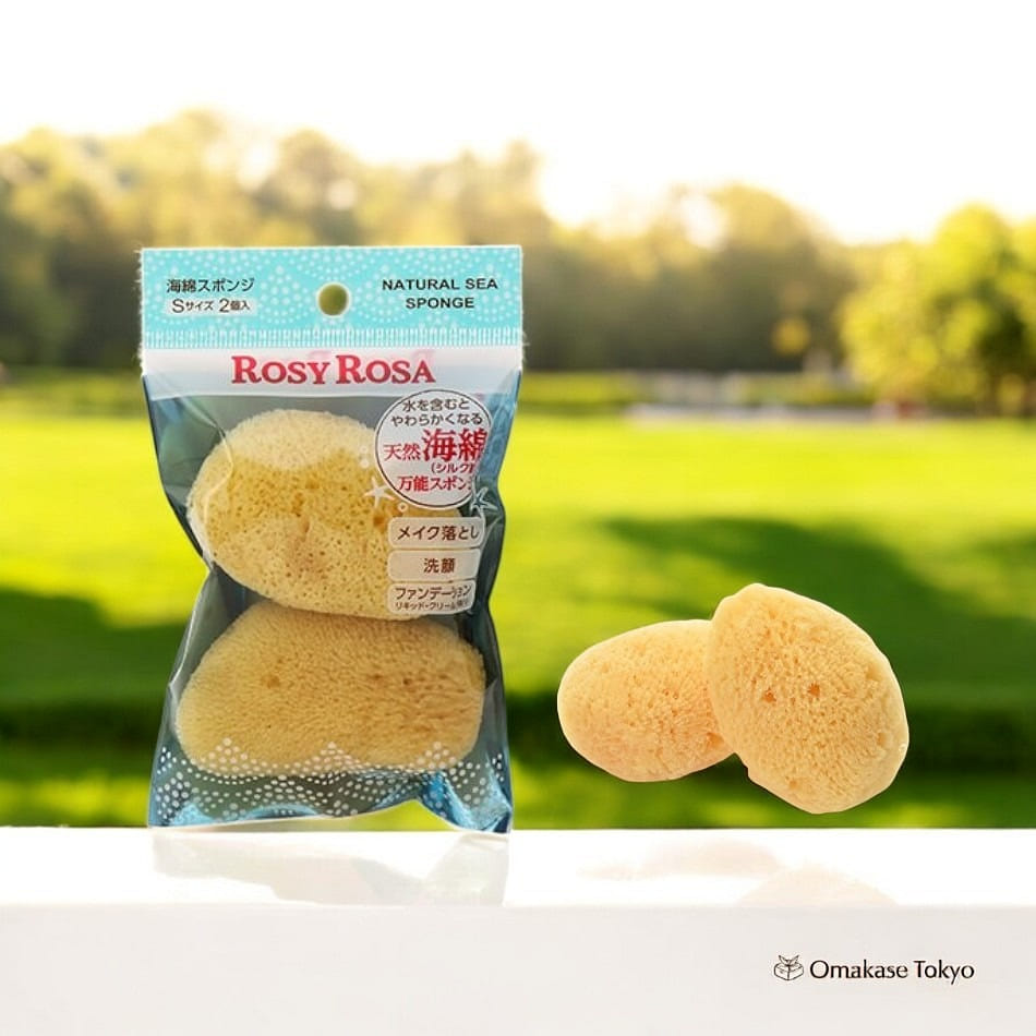ROSY ROSA Natural Sea Sponge S (2P) 3 g