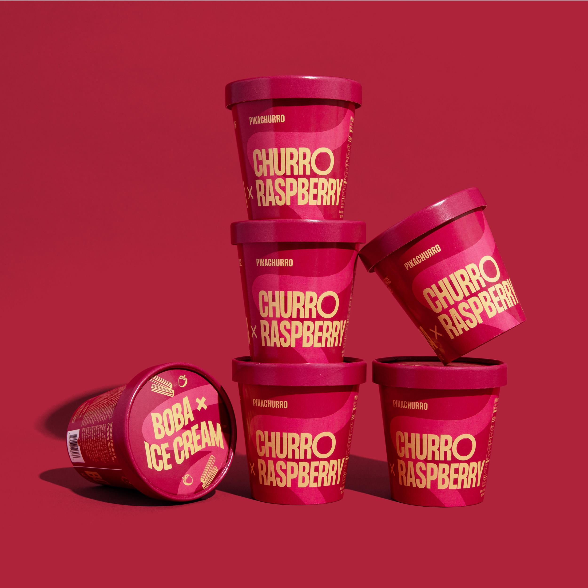 Get Boba x Ice Cream Churro Raspberry Pack Delivered Weee! Asian Market