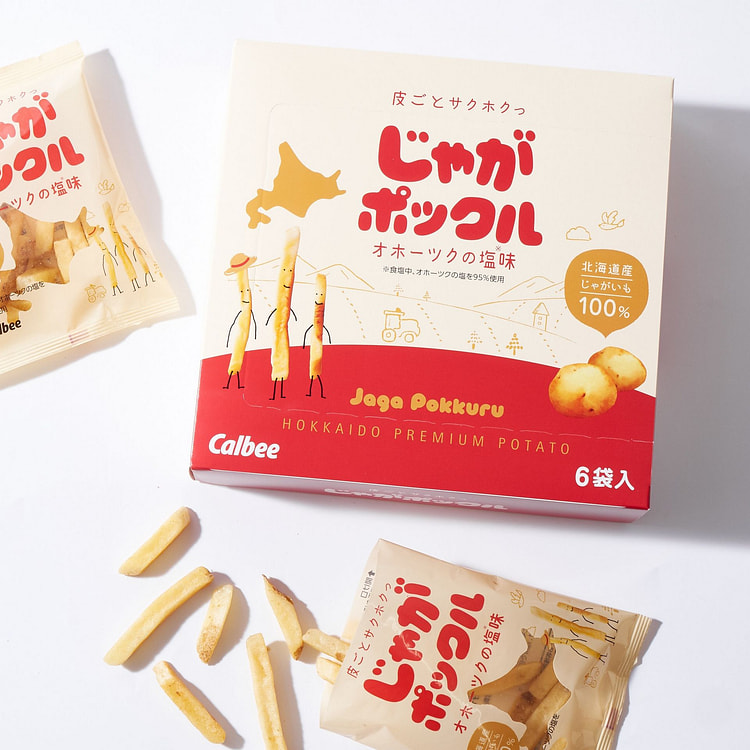 Calbee Potato Stick Snacks (6 pieces)