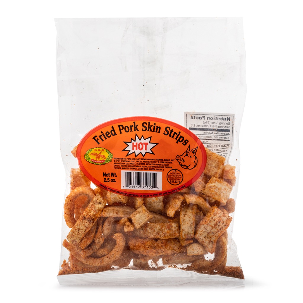 Get Dragonfly Fried Pork Skin Strips Hot Delivered Weee! Asian Market