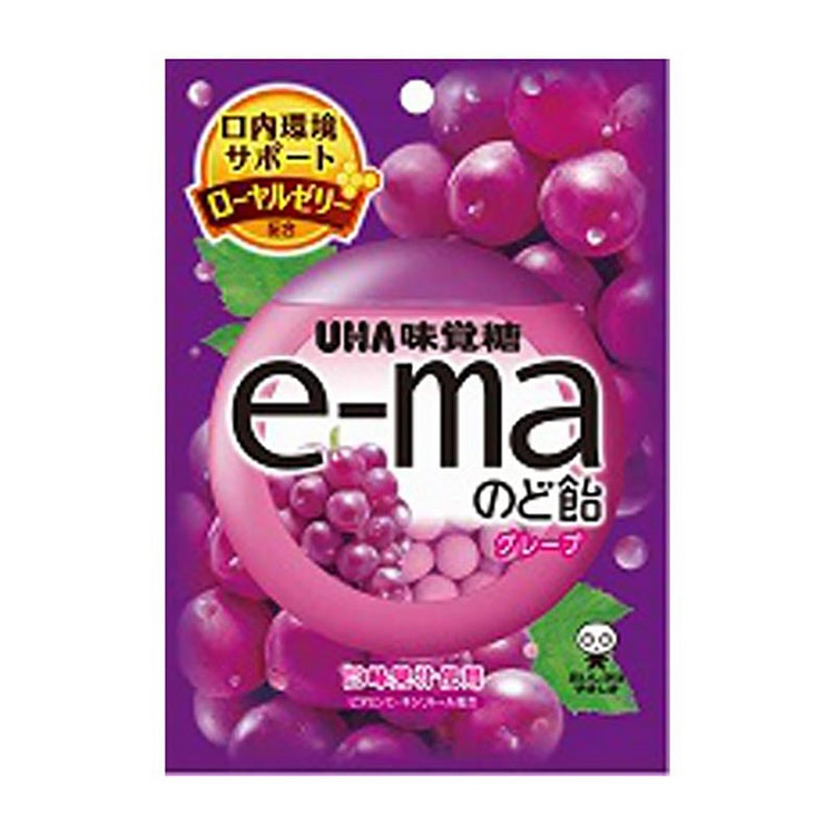 Kẹo hương vị UHA vị nho e-ma 50g
