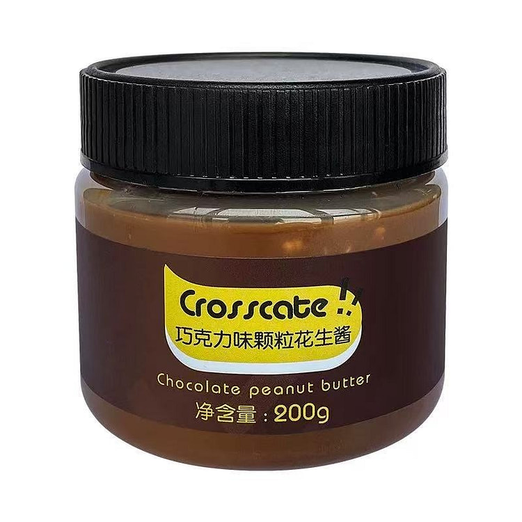 crosscate巧克味颗粒花生酱 涂抹拌面 1罐