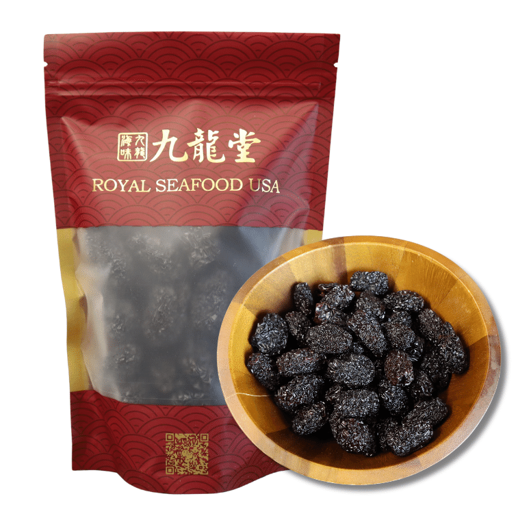 Royal Seafood USA Premium Dried Black Dates 12oz 340 g