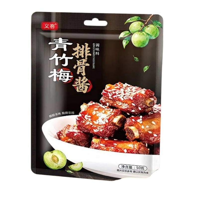 Yike Plum Sauce Sweet and Sour Pork Rib Juice 50g 50 g