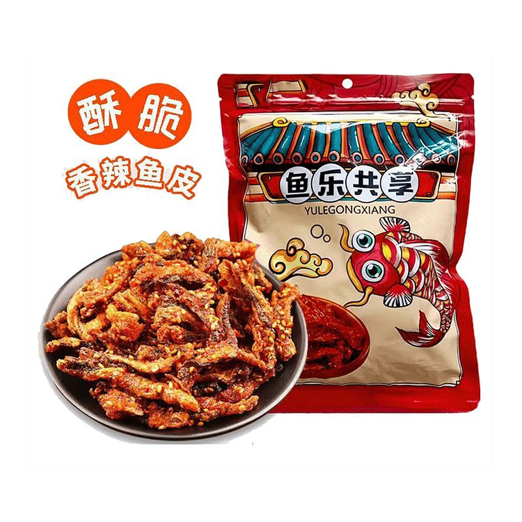 Fish Fun Sharing Spicy Fish Skin 70g