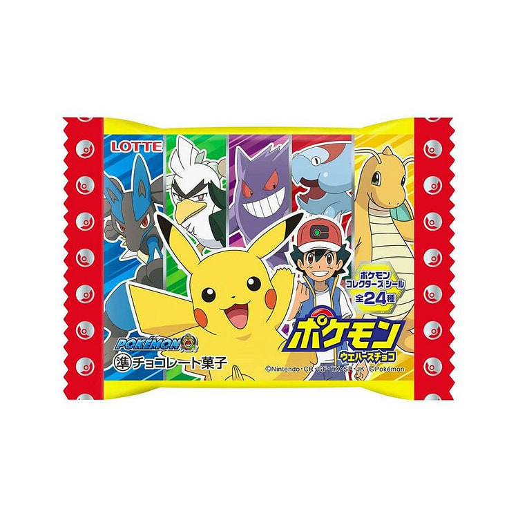 Lotte Pokemon Wafer Chocolate