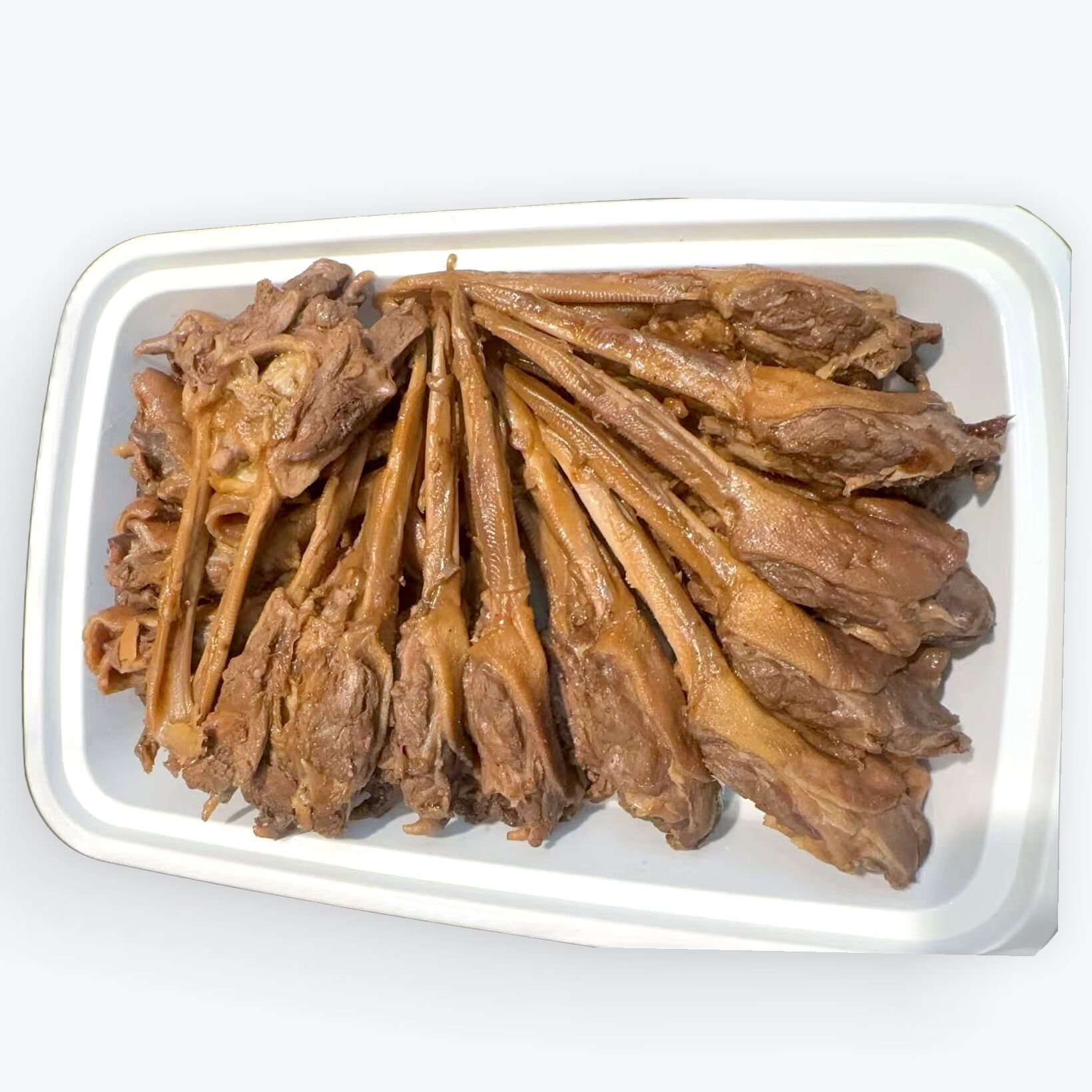 Braised Duck Chin 10pc 10 count