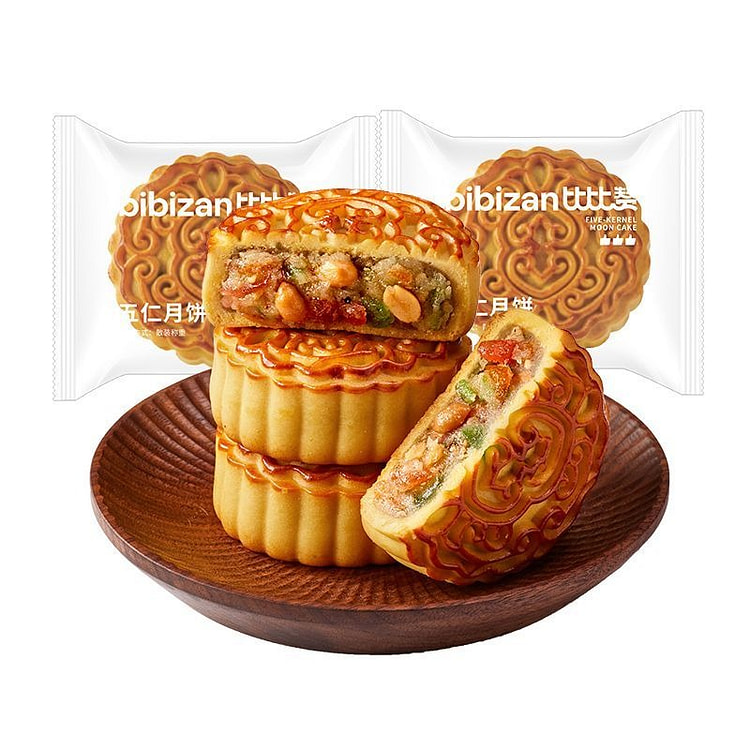 Old-fashioned Five-Nuts Mooncake 300g 300 g