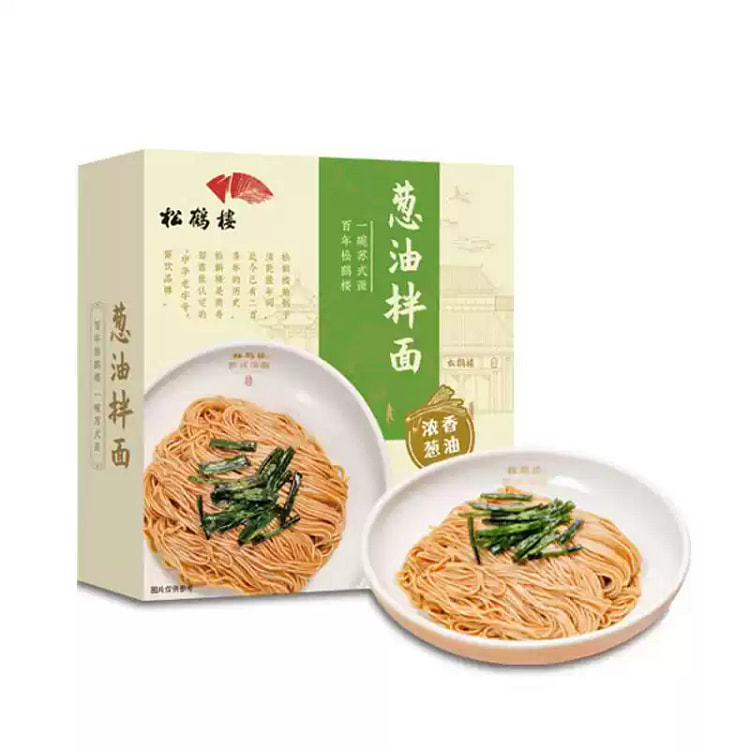 Songhelou Scallion Oil Noodles 115g*2 Box 230 g