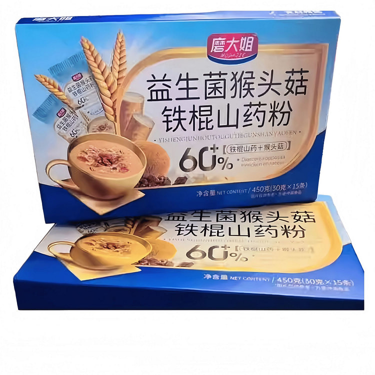 益生菌猴头菇山药米糊铁棍山药养胃粉450g*1袋 450 克