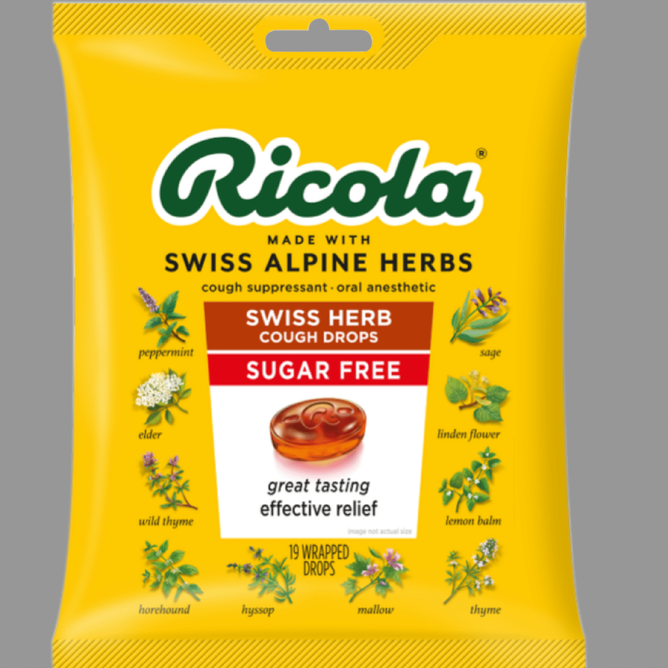 Ricola SF Swiss Herb Bag 1 ส่วน
