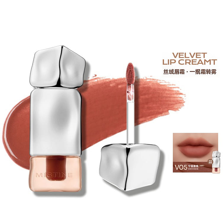 Mistine Thai Latte Velvet Lip Cream V05 Nimman Rose 2.8 g