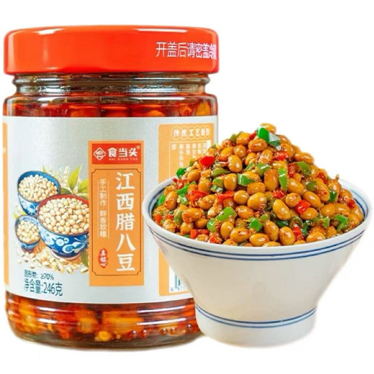 江西农家腊八豆246g*1瓶 1 瓶