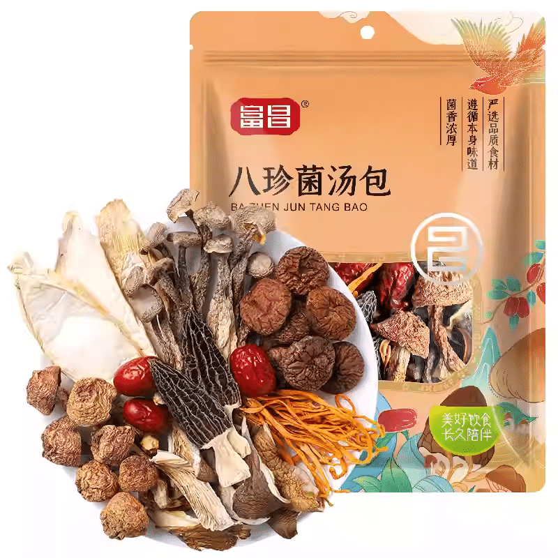 富昌八珍菌汤包70g*1包 1 包