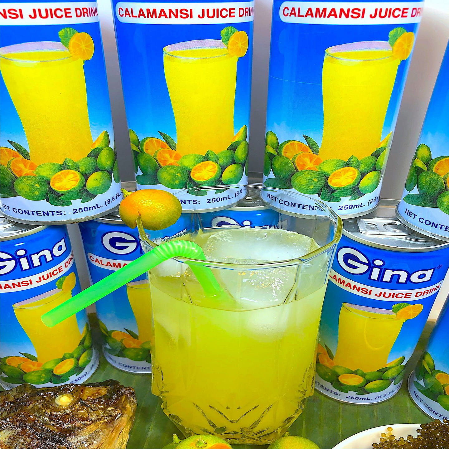 FILIPINO CALAMANSI CITRUS JUICE DRINK REFRESHING DELICIOUS 250 ml