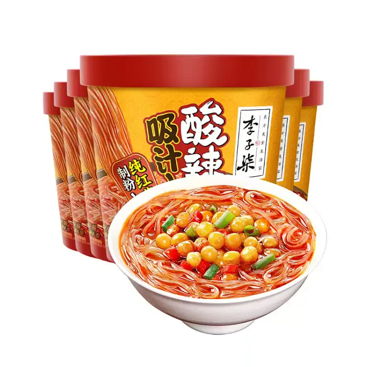酸辣粉103g*6杯吸汁杯装懒人速食免煮夜宵 6 盒
