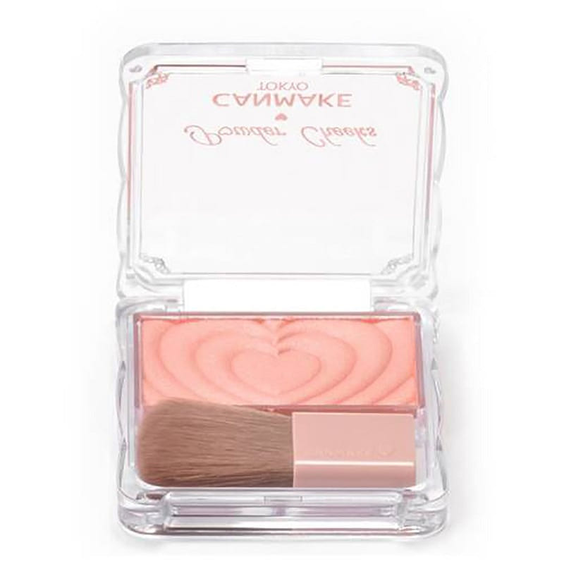 CANMAKE Heart Blush P03 Cheerful peach color 1 each