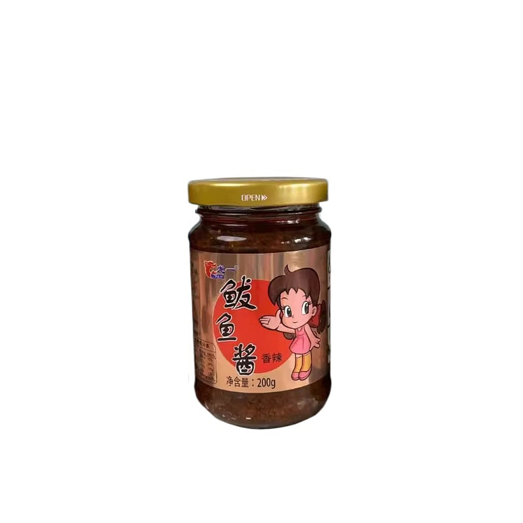 龙一鲅鱼酱拌面下饭酱香辣味200g*1罐