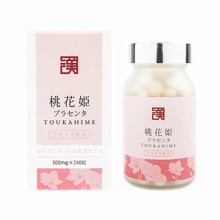 和汉制药 桃花姫 胎盘素 120 粒
