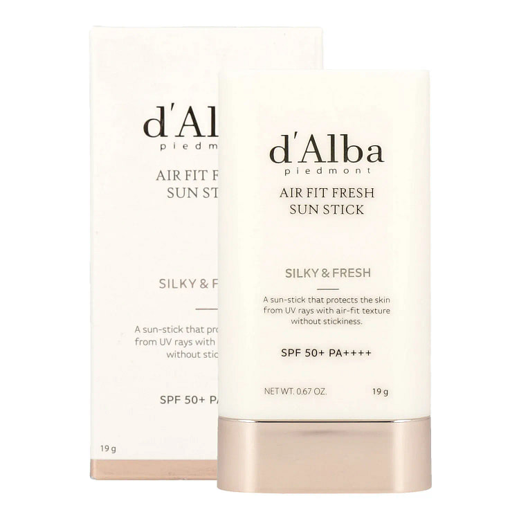D'Alba Air Fit Fresh Sun Stick UV Sunscreen 19g