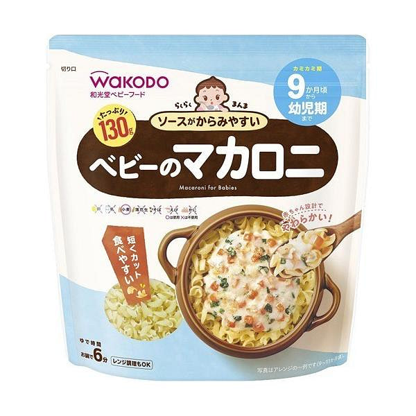 Wakodo Baby Food Macaroni 130g 1 each