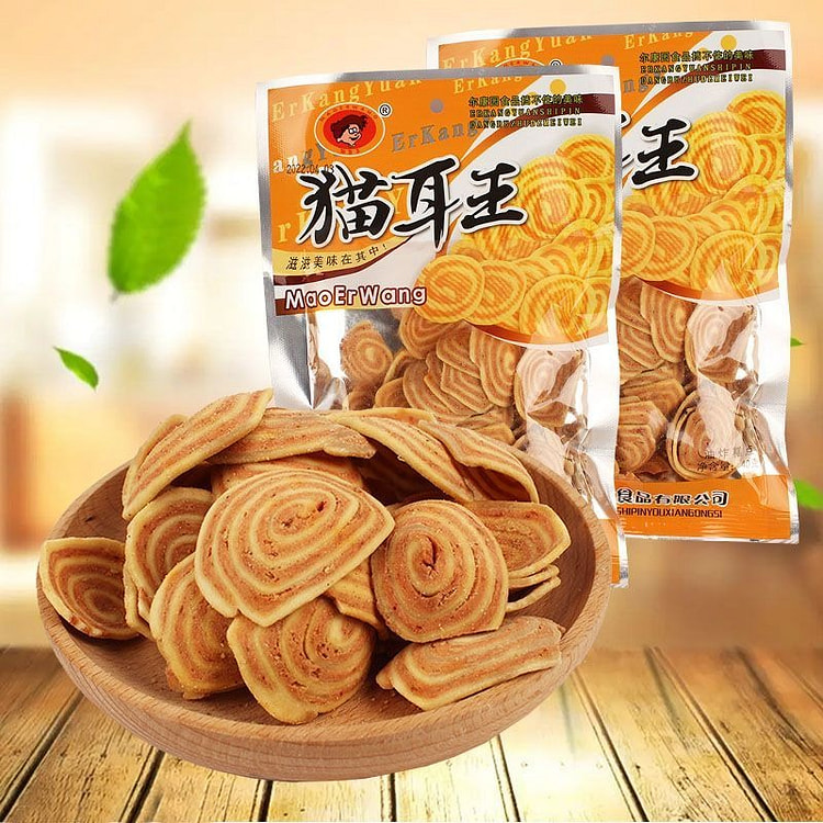 尔康园猫耳王老式红薯沙拉猫耳朵38g*10 38 克