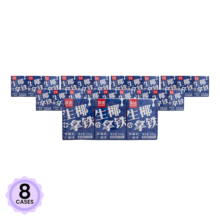 菲诺 生椰拿铁 200 毫升*3 包*8 箱
