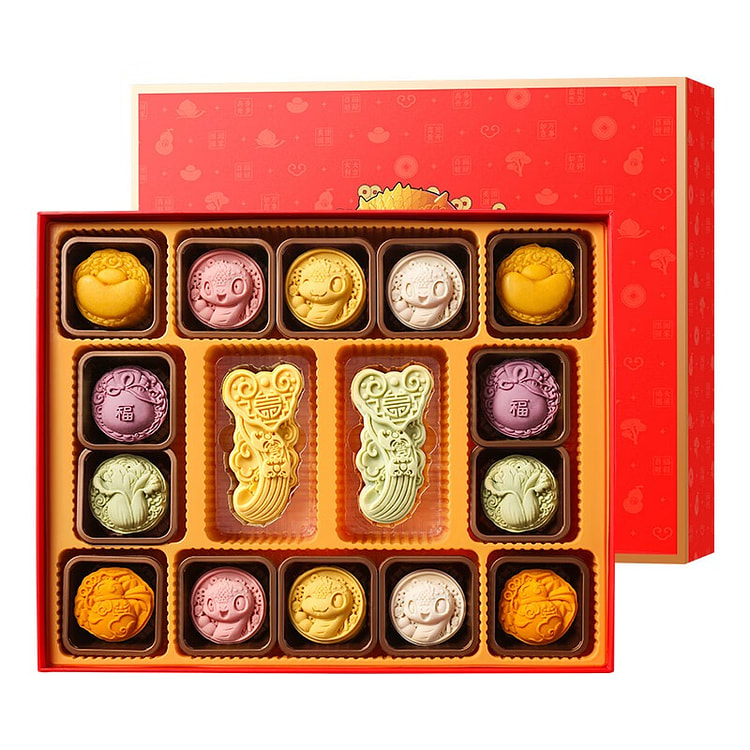New Year Traditional Pastry Gift Box