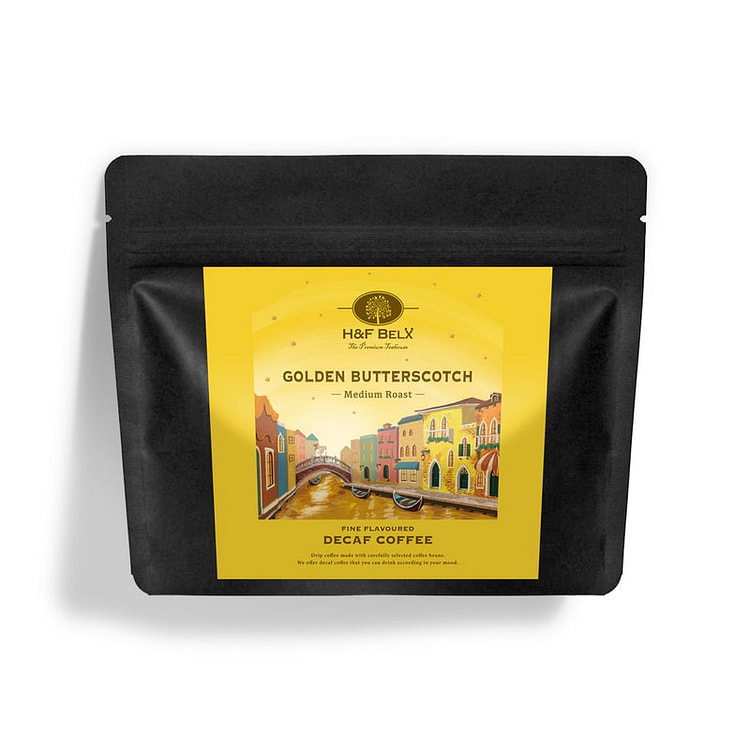 Cà phê pha phin H&F BELX vị Butterscotch (không caffeine) - 5 túi 1 phần