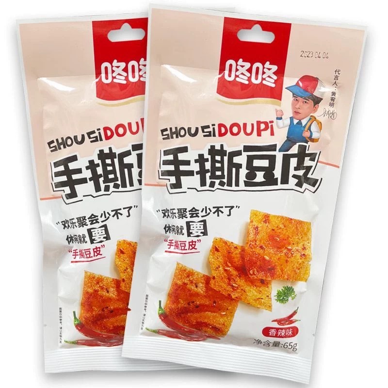 咚咚手撕豆皮 65 克