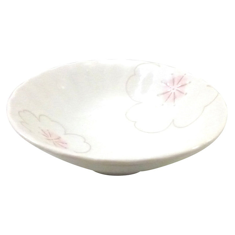 DAISO 美浓烧 中碗 小引樱 约13.5cm