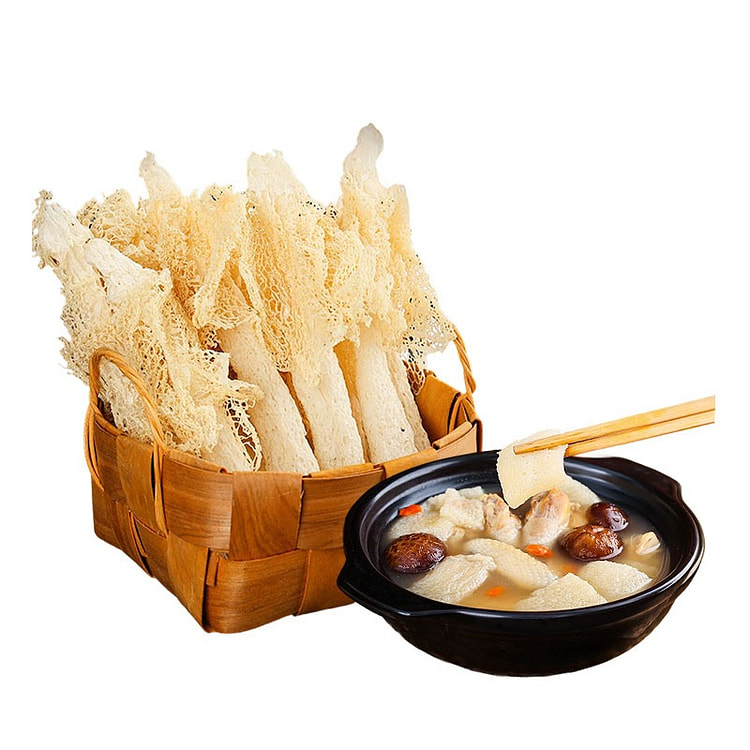 【邹有才】头茬竹荪干货 古田特产新货 原色无熏硫