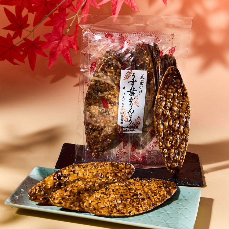 黑藤叶花林糖（6片）