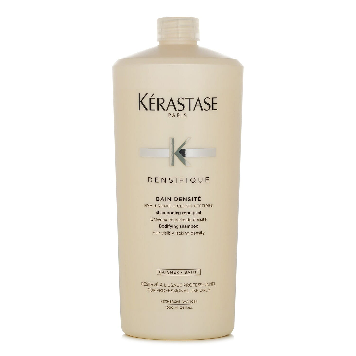 Kerastase 白金賦活洗髮精:稀疏、稀疏的頭髮變得豐盈、豐盈(脫髮明顯) 1000ml/34oz 1000 毫升