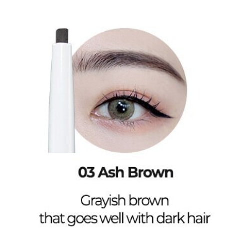 COLORGRAM Artist Formula Slim Brow Pencil #03 Ash Brown