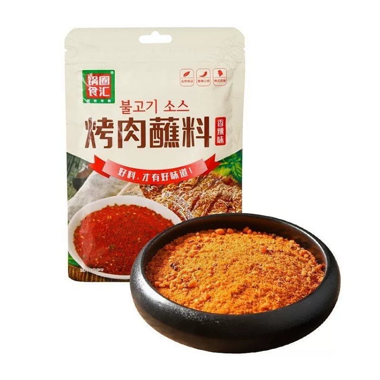 锅圈食汇烤肉蘸料香辣100g*2