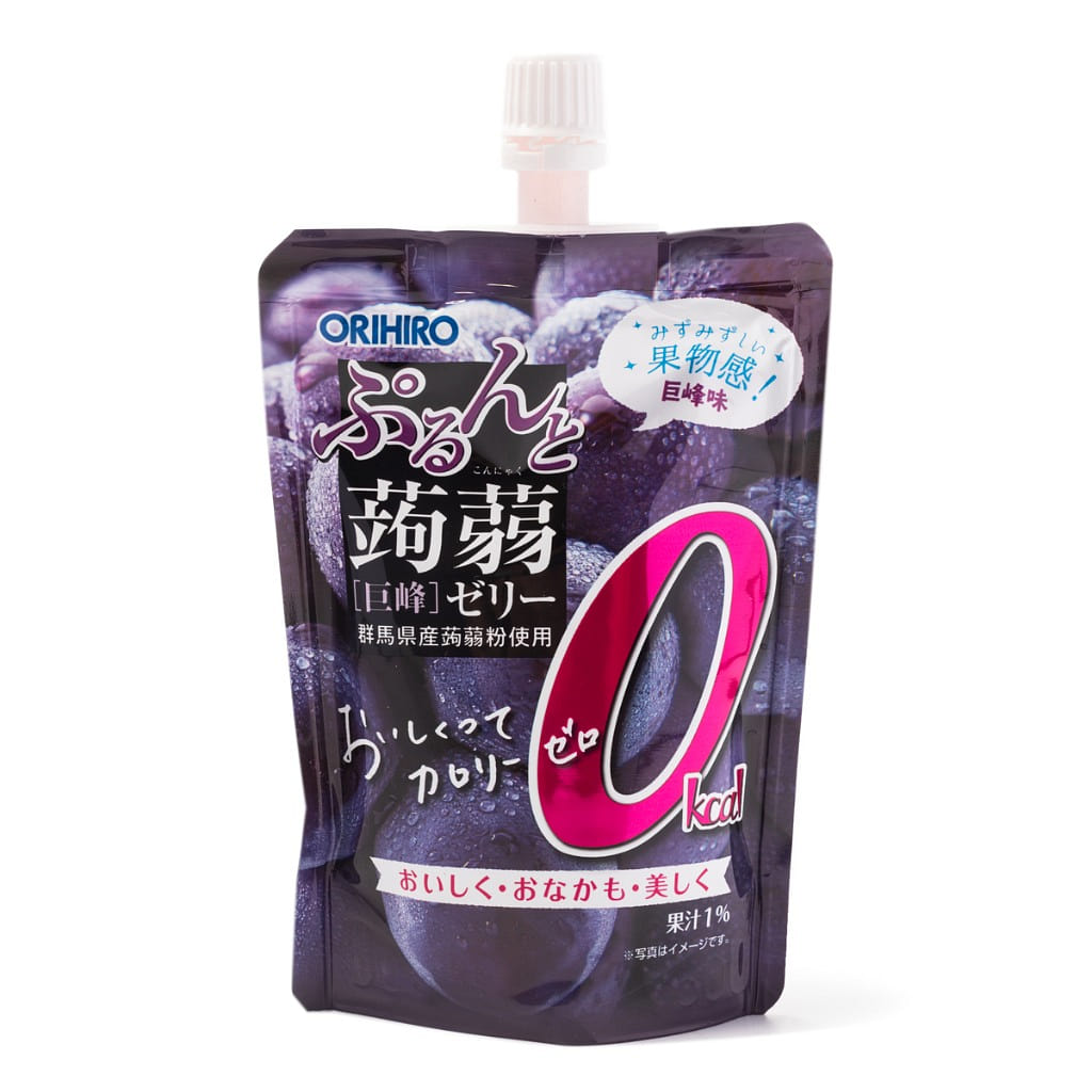 蒟蒻 Orihiro 0卡 巨峰葡萄味 130 克