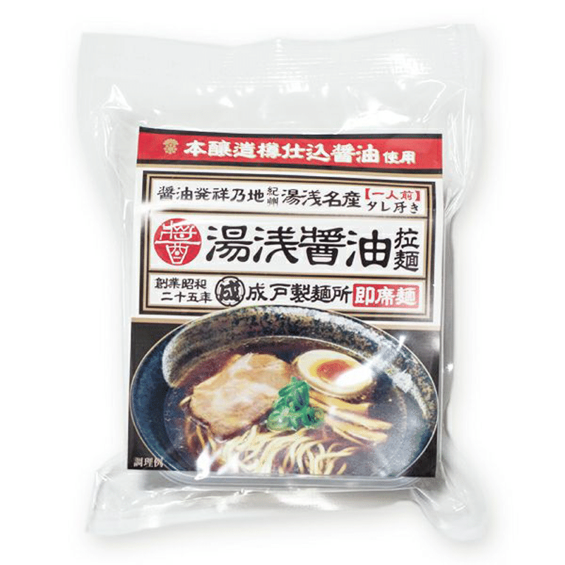 Yuasa Soy Sauce Ramen (packed) 1 serving 115 グラム
