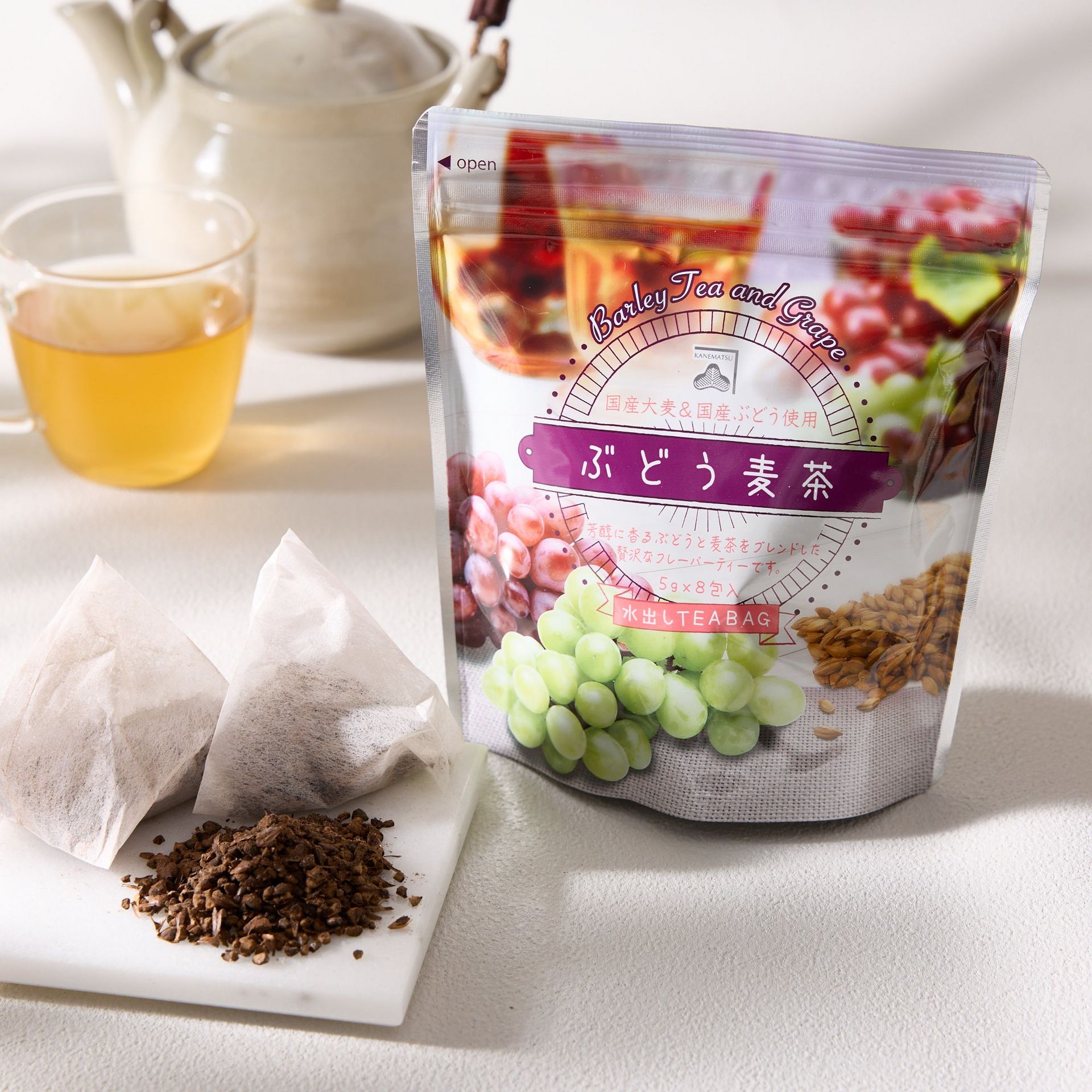 Get Grape Infused Barley Tea (8 tea bags) Delivered | Weee! Asian Market