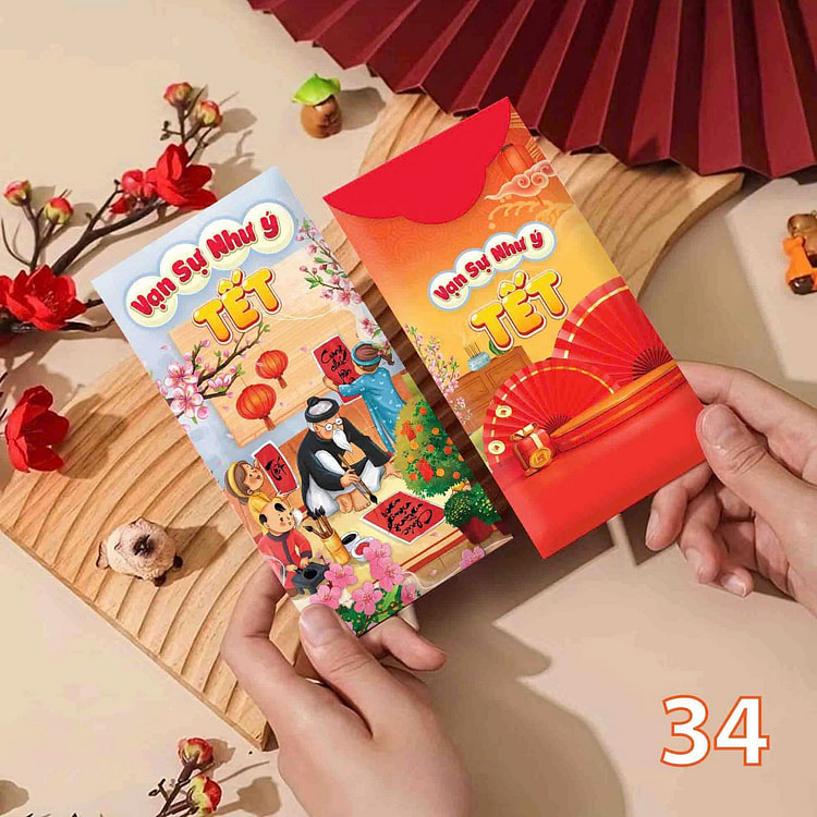 New Year Red Envelope Type 4-10 each 10 each