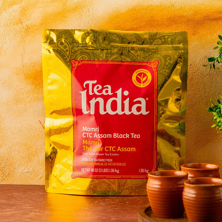 Tea India Assam CTC Loose Black Tea - 3lb 1 pack