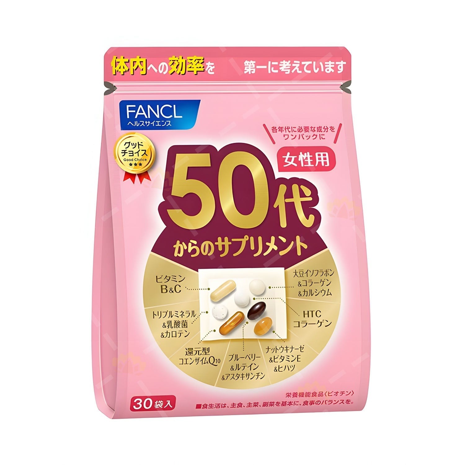 FANCL 50th Generation Women's Vitamin Supplement 1 pack