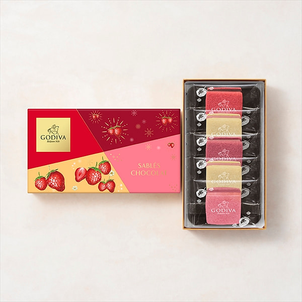 Godiva Chocolate Sandwich Cookies Gift Box 5 Pcs