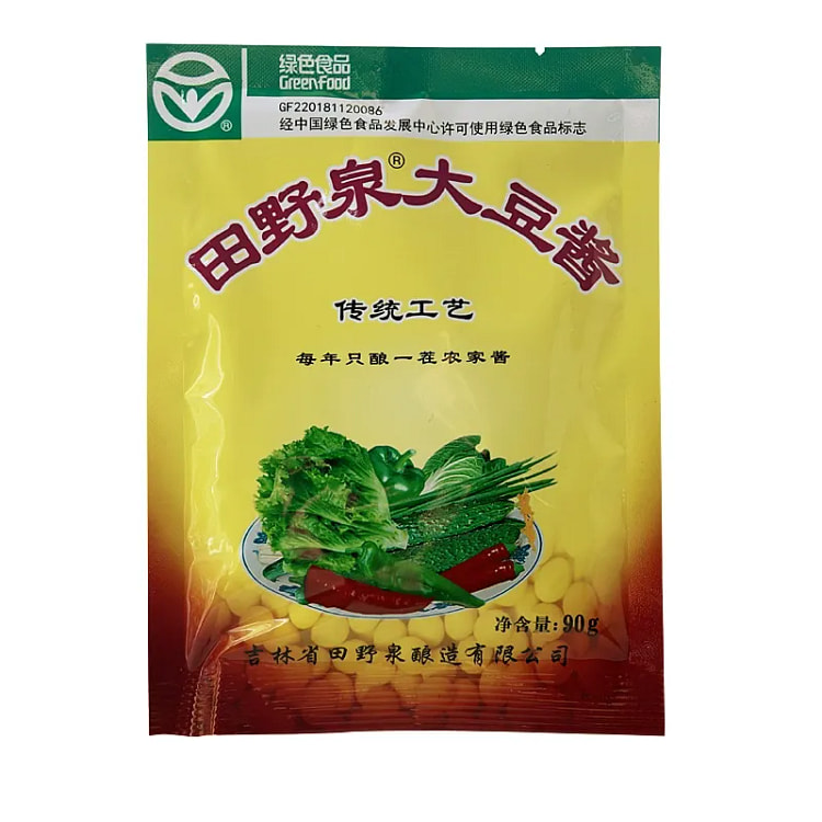 Tianyequan Soybean Paste 90g*1 bag 90 g